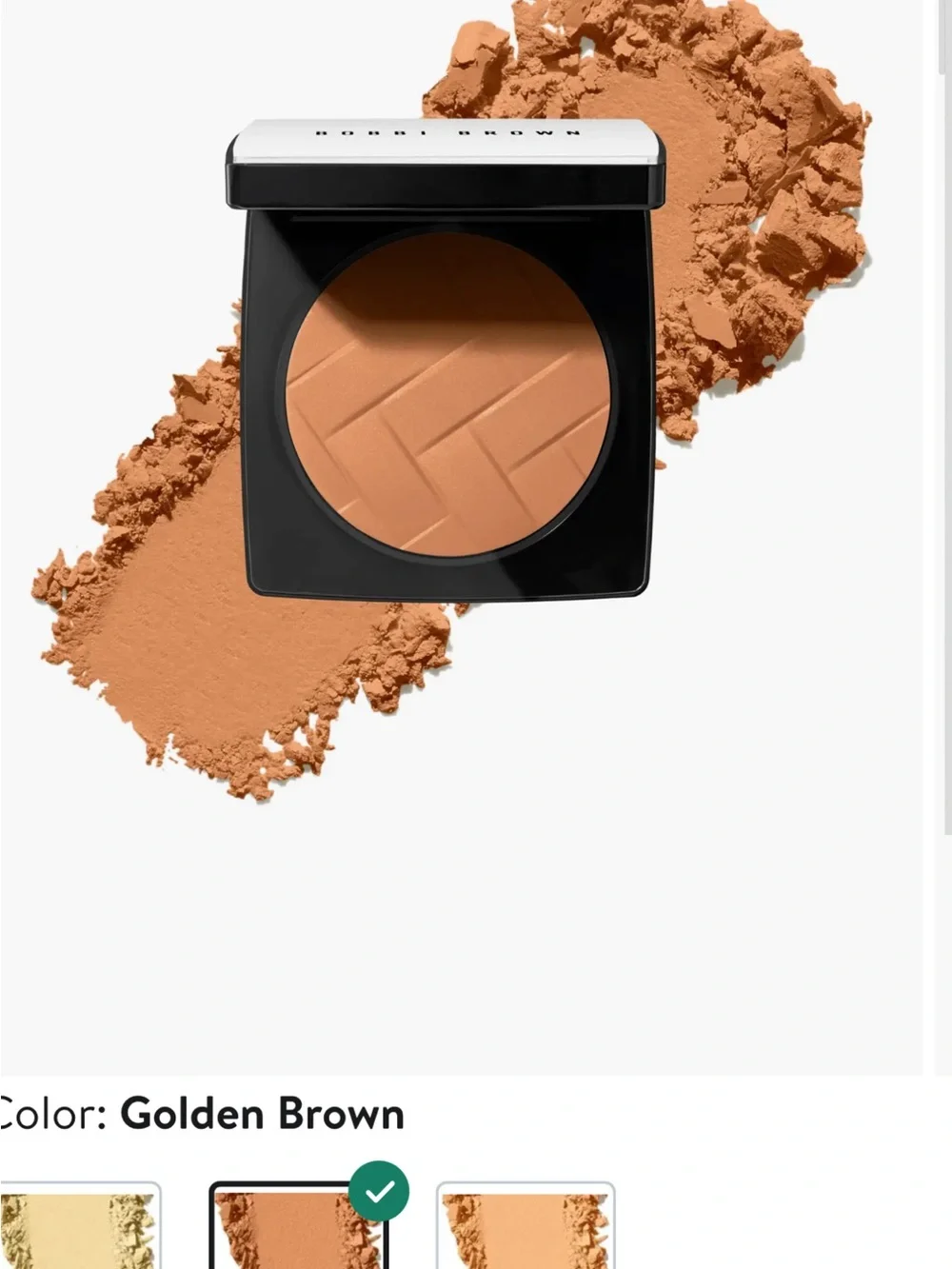 NWTBobbi Brown Bronzer Compact -Golden Brown
